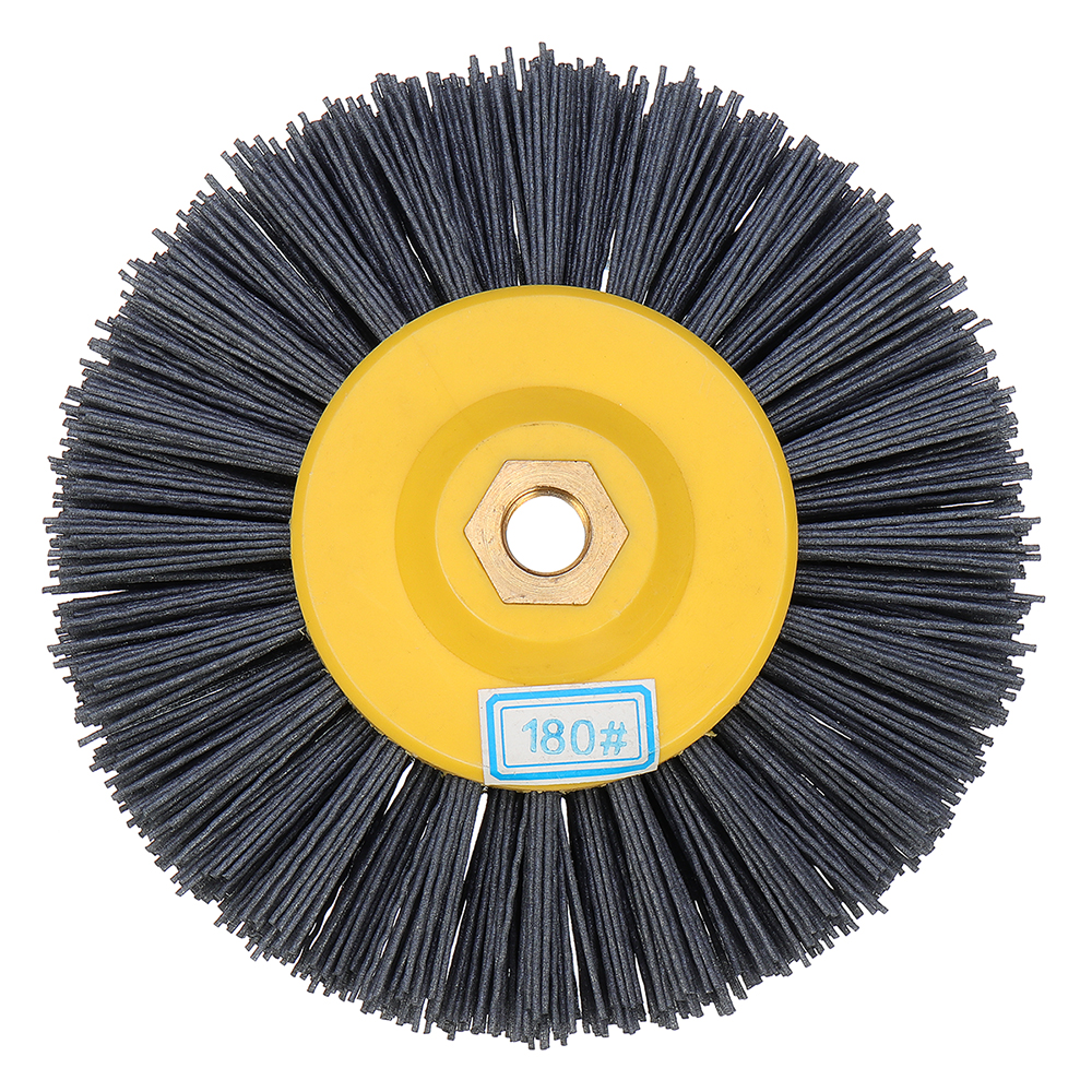 150x40mm-M14-Nylon-Wire-Drawing-Wheel-Brush-80120180320-Grit-Drum-Burnishing-Polishing-Wheel-1375320-4