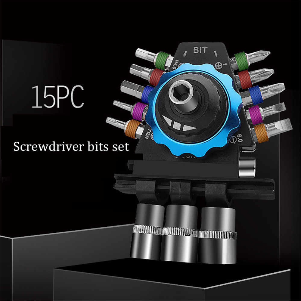 15Pcs-Screwdriver-Bit-Set-Multifunction-Cross-Hexagon-Scokect-Head-Plum-Screwdriver-Head-Screw-Drive-1575314-1