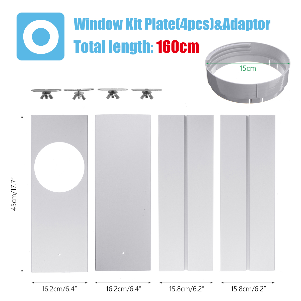 160cm-4pcs-Window-Slide-Kit-Adjustable-Plate-Air-Conditioner-Wind-Shield-For-Portable-Air-Conditione-1682211-2