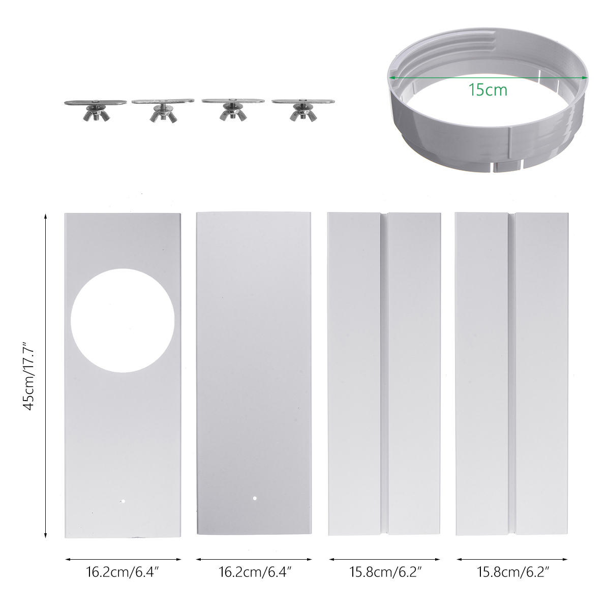 160cm-4pcs-Window-Slide-Kit-Adjustable-Plate-Air-Conditioner-Wind-Shield-For-Portable-Air-Conditione-1682211-3