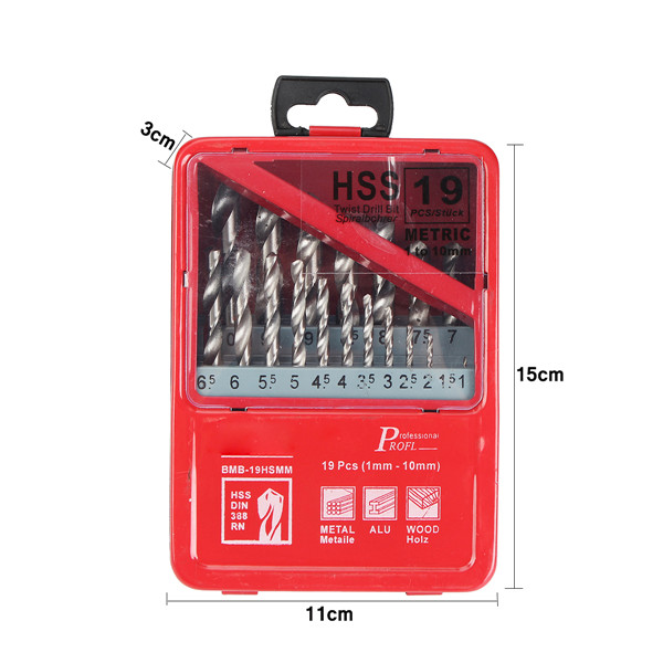 19pcs-HSS-1-10mm-Twist-Drill-Bits-Set-High-Speed-Steel-Straight-Shank-Twist-Drill-Bit-1239646-9