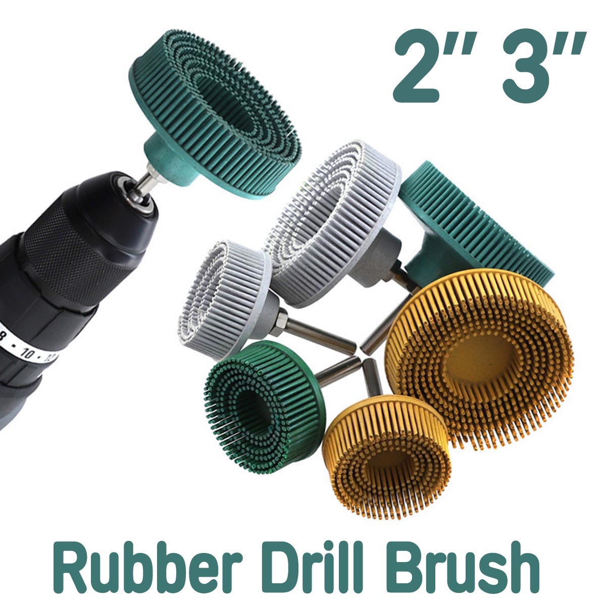 2-or-3-Inch-Rubber-Tapered-Bristle-Disc-Drill-Brush-Attachment-Deburring-Disc-Brush-1707843-2