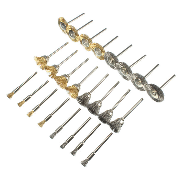 24pcs-Wire-Steel-Brass-Brushes-Set-Polishing-Brush-Wheels-for-Dremel-Rotary-Tool-1062060-2