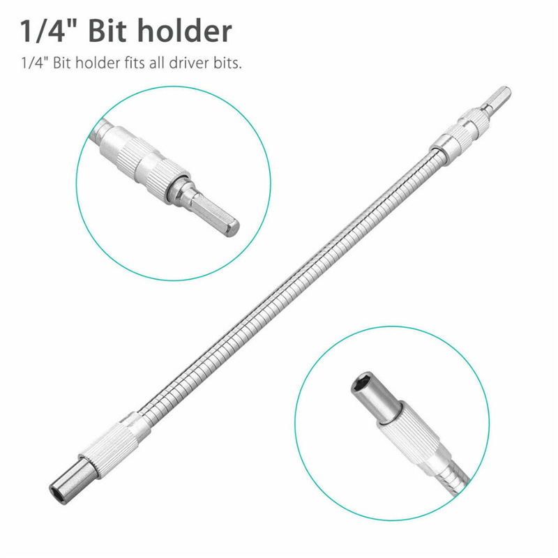 300mm-14-Inch-Hex-Drill-Bit-Flexible-Shaft-Screwdriver-Extension-Socket-Holder-Adapter-1596335-3