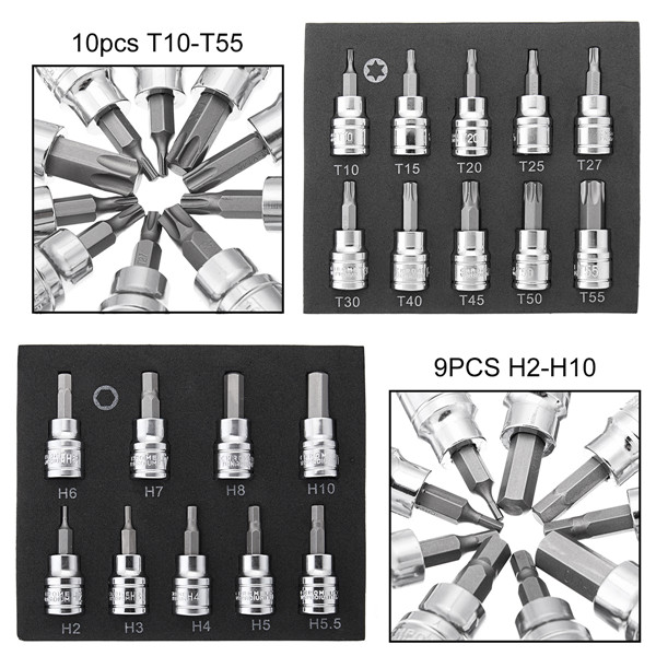 38-Inch-Drive-Socket-10pcs-T10-T55-Torx-Socket-9pcs-H2-H10-Socket-Bit-Set-1268130-3