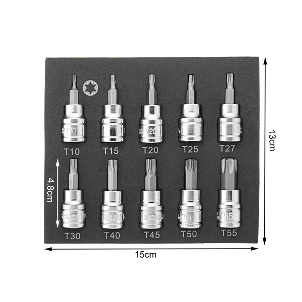 38-Inch-Drive-Socket-10pcs-T10-T55-Torx-Socket-9pcs-H2-H10-Socket-Bit-Set-1268130-10