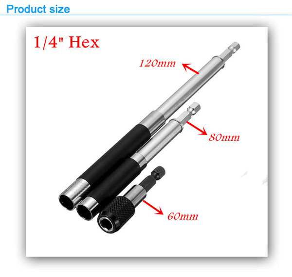 3pcs-14-Inch-Hex-Magnetic-80120mm-Screwdriver-Bit-Holder-and-60mm-Socket-Extension-Bar-1062960-1
