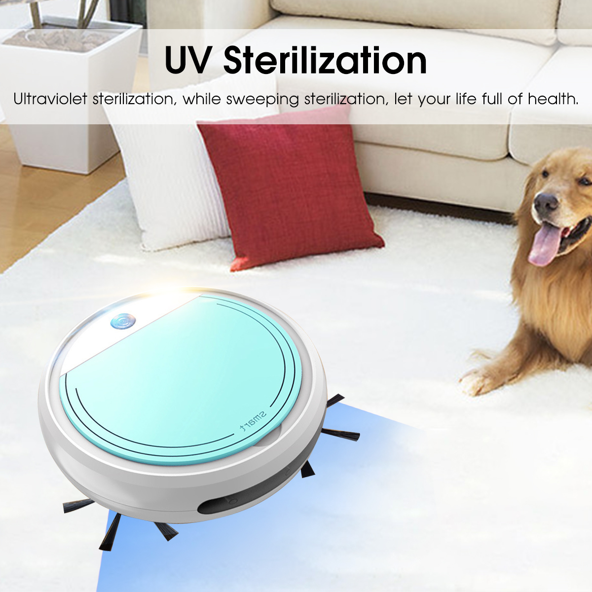 4-IN-1-Smart-Vacuum-Cleaner-Robot-UV-Disinfection-Sweeping-Mopping-Cleaning-Tool-1747600-3