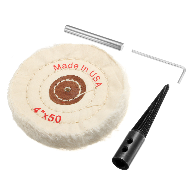 4-Inch-Felt-Wool-Polishing-Wheel-Adapter-Set-Changed-Electric-Drill-Into-Polishing-Machine-1278857-5