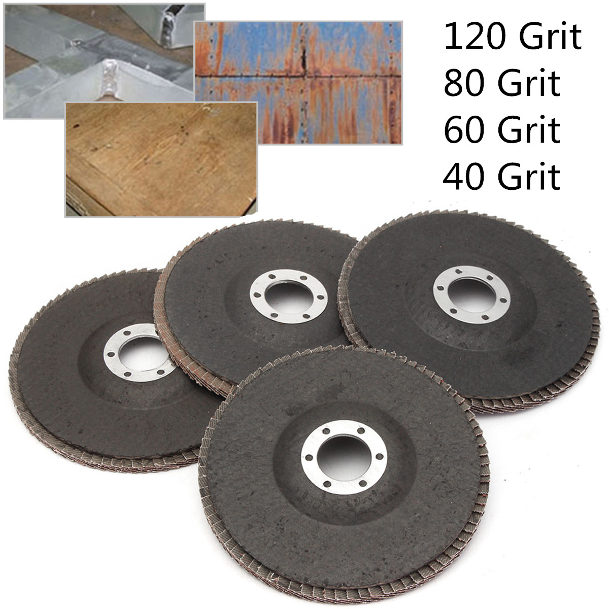 406080120-Grit-Grinding-Wheel-Flap-Disc-125mm-5-Inch-Angle-Grinder-Sanding-Tool-1464575-7