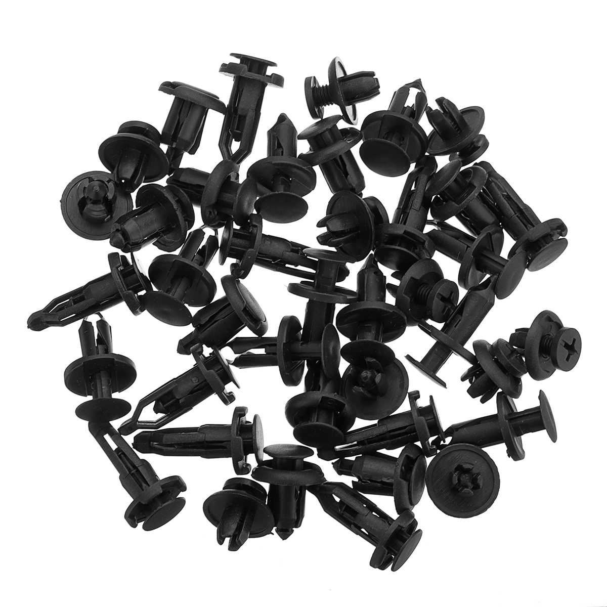 40pcs-Push-Pin-Rivet-Bumper-Fender-Retainer-Fastener-Bumper-Mud-Flaps-Clip-Kit-1337740-2