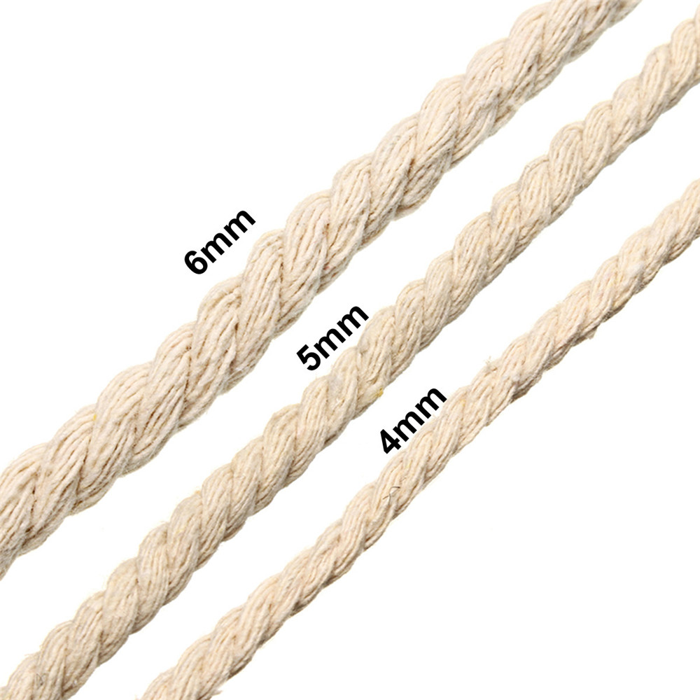 456mm-Macrame-Rope-Natural-Beige-Cotton-Twisted-Cord-String-DIY-Jewelry-Bracelet-Craft-1361974-10