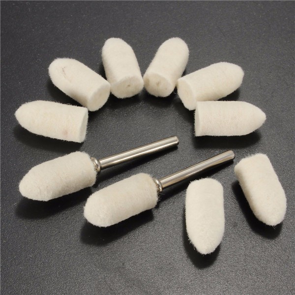 45pcs-Wool-Polishing-Head-Buffing-Wheel-For-Dremel-Rotary-Tool-With-2-Conecting-Rods-1011709-2