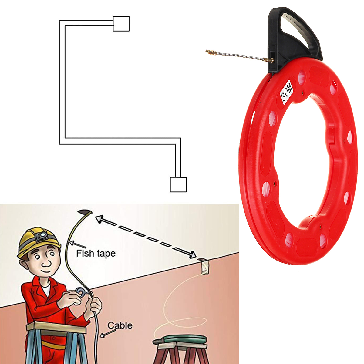 4mm-Fish-Tape-Puller-Wire-30-Meters-Nylon-Tape-Flexible-Nylon-Conduit-Pulling-Cable-Fiberglass-Fish--1667522-10