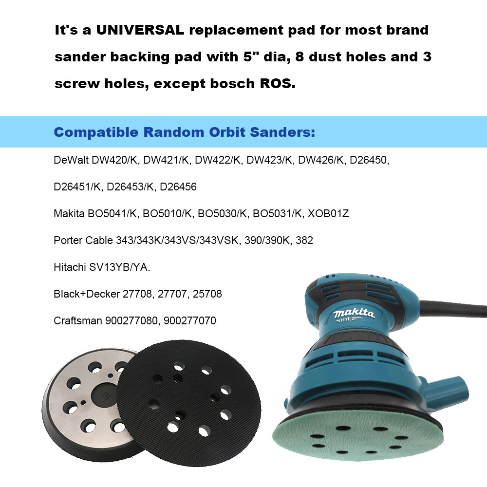 5-Inch-125mm-8-Holes-Polishing-Pad-Hook-Loop-Sander-Pad-for-Black-Deck-Makita-1772940-2