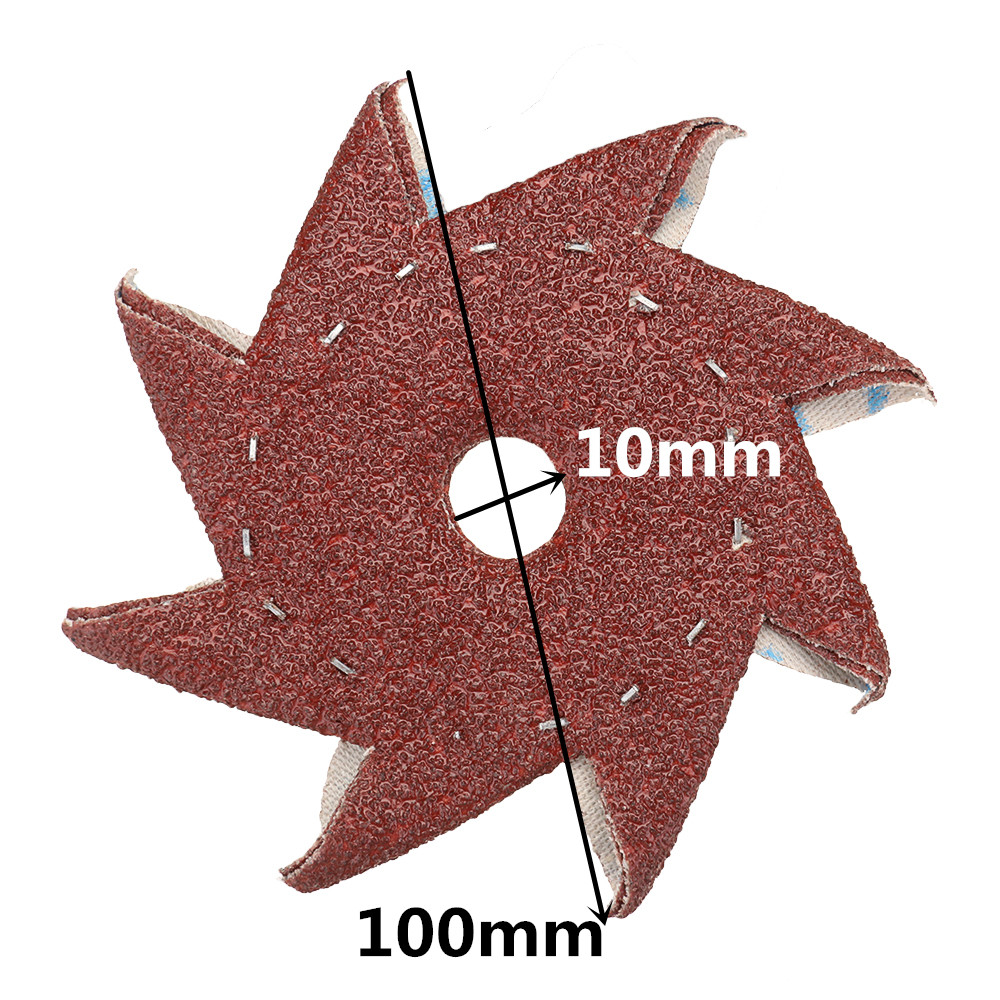 50Pcs-80120180240320-Grit-Octagonal-Abrasive-Sandpaper-Double-Layer-Sanding-Buffing-Tool-1574390-1