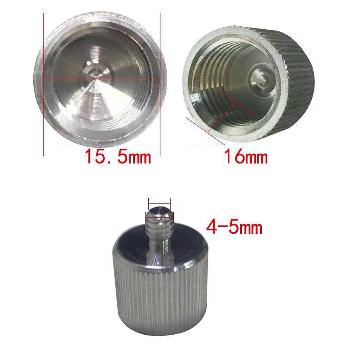 58quot-to-14quot-Thread-Screw-Adpater-for-Laser-Level-and-Rangefinder-Tripod-Stand-1614855-3