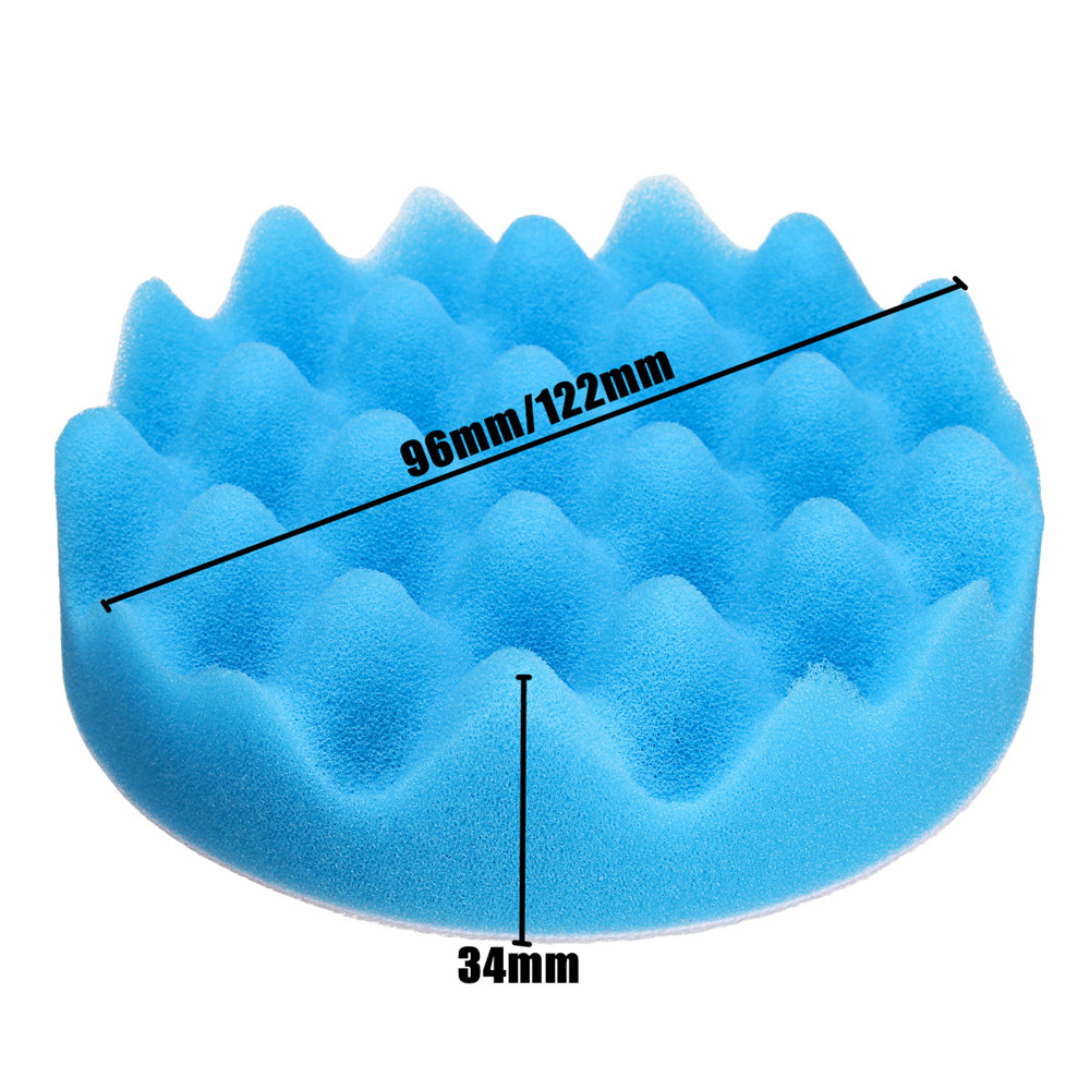 5Pcs-4-Inch-5-Inch-Sponge-Foam-Polishing-Pad-Waxing-Buffing-Mats-Polisher-Kit-1381960-10