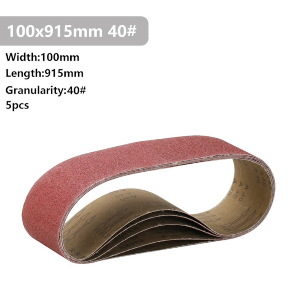 5Pcs-915x100mm-40-to-400-Grit-Sanding-Belt-for-Flush-Belt-Machines-Polishing-Grind-Machine-1803280-9