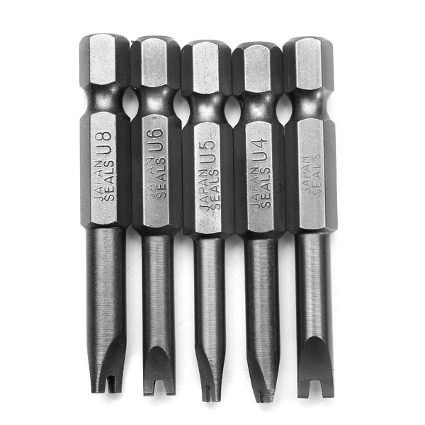 5pcs-50mm-14-Inch-Hex-Magnetic-U-shaped-Screwdriver-Bits-946362-2