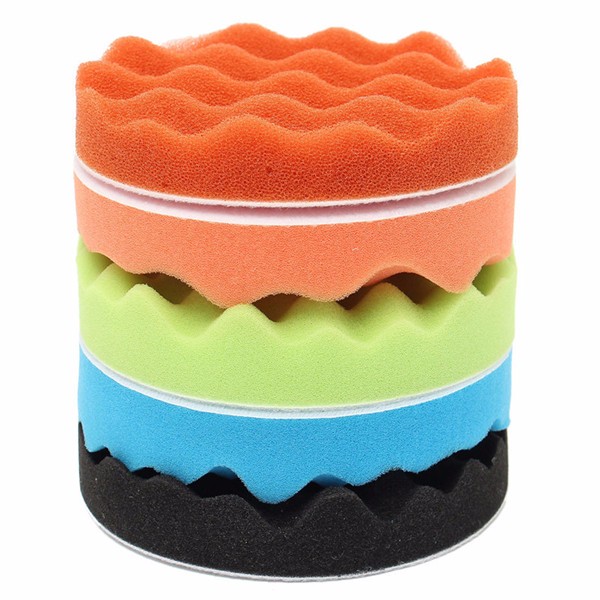 5pcs-6-Inch-Sponge-Polishing-Buffing-Pad-Kit-For-Car-Polisher-1024758-2