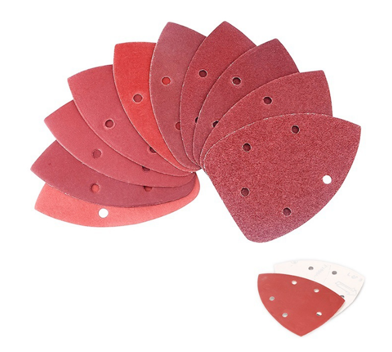 60pcs-140x140x100mm-5-Hole-Triangle-Palm-Type-Separation-Sandpaper-Pads-Set-6080120180240400-Grit-Sa-1919198-1