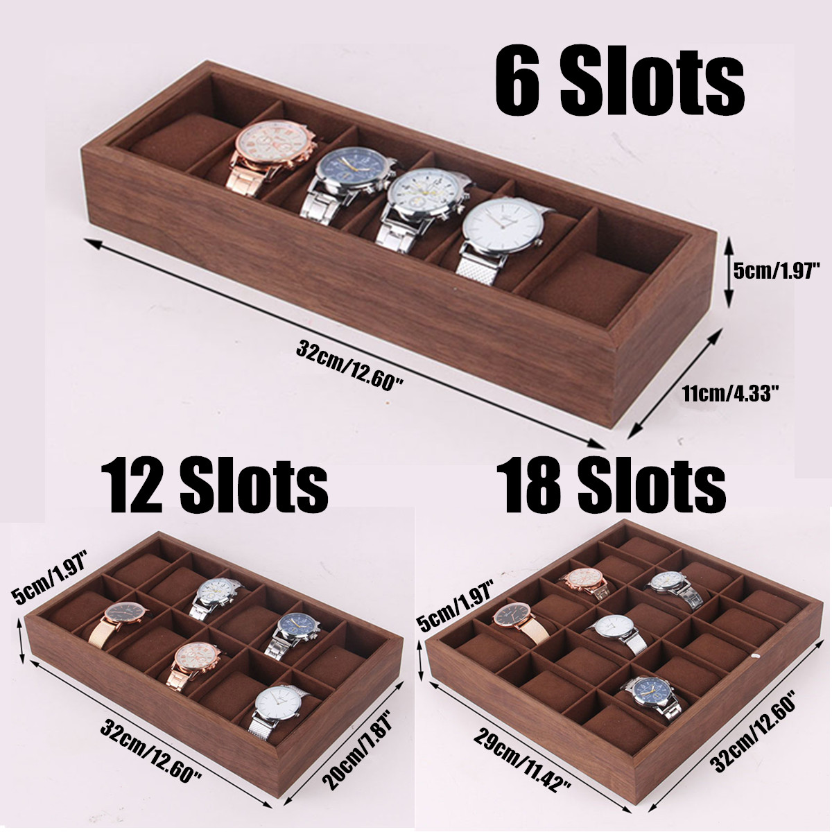 61218-Slots-Wooden-Watch-Display-Tray-Collection-Storage-Case-Organizer-Box-1605487-2