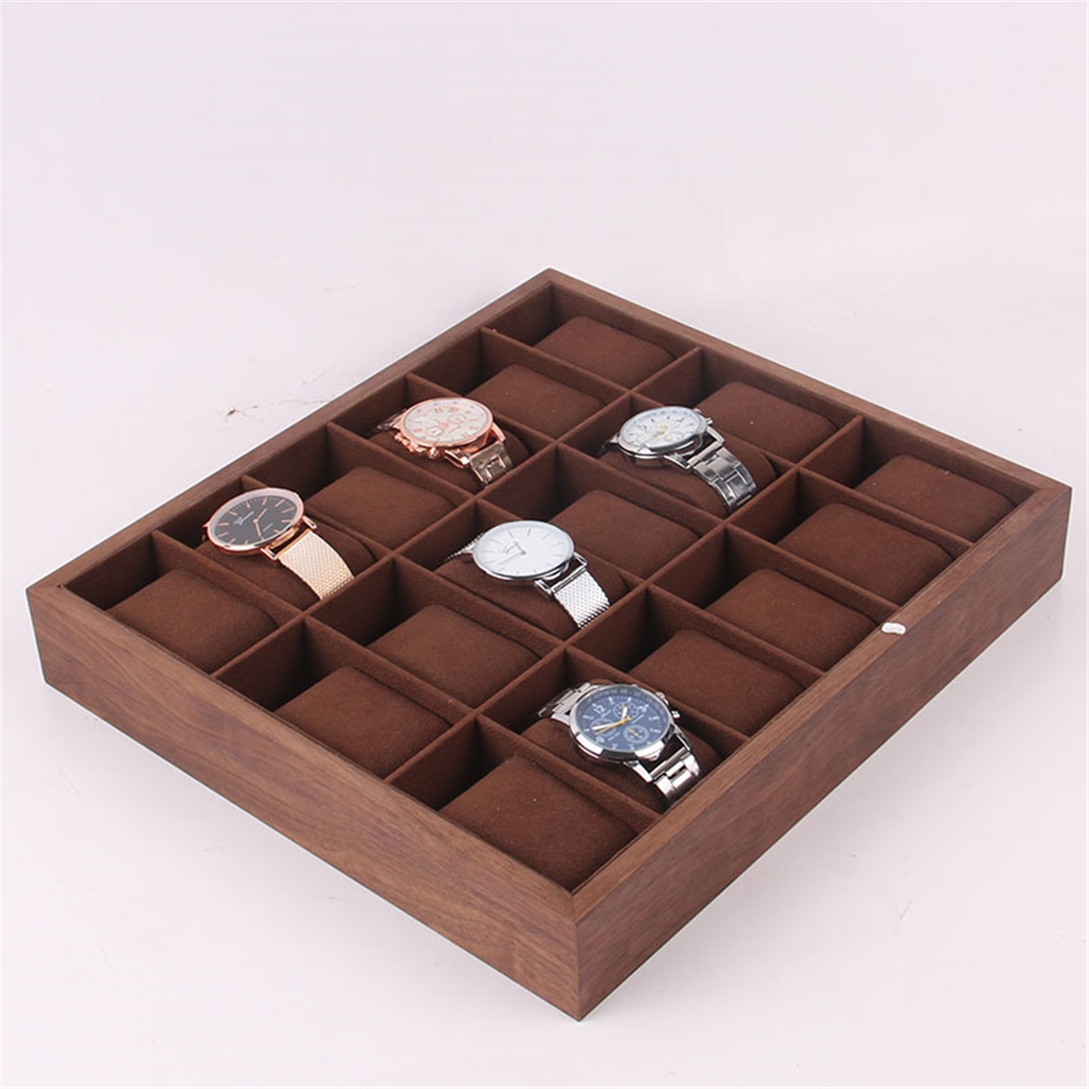 61218-Slots-Wooden-Watch-Display-Tray-Collection-Storage-Case-Organizer-Box-1605487-10