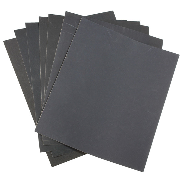 7pcs-230x280mm-Sandpaper-400-1200-Grit-Wet-Dry-Waterproof-Sandpaper-1048389-2