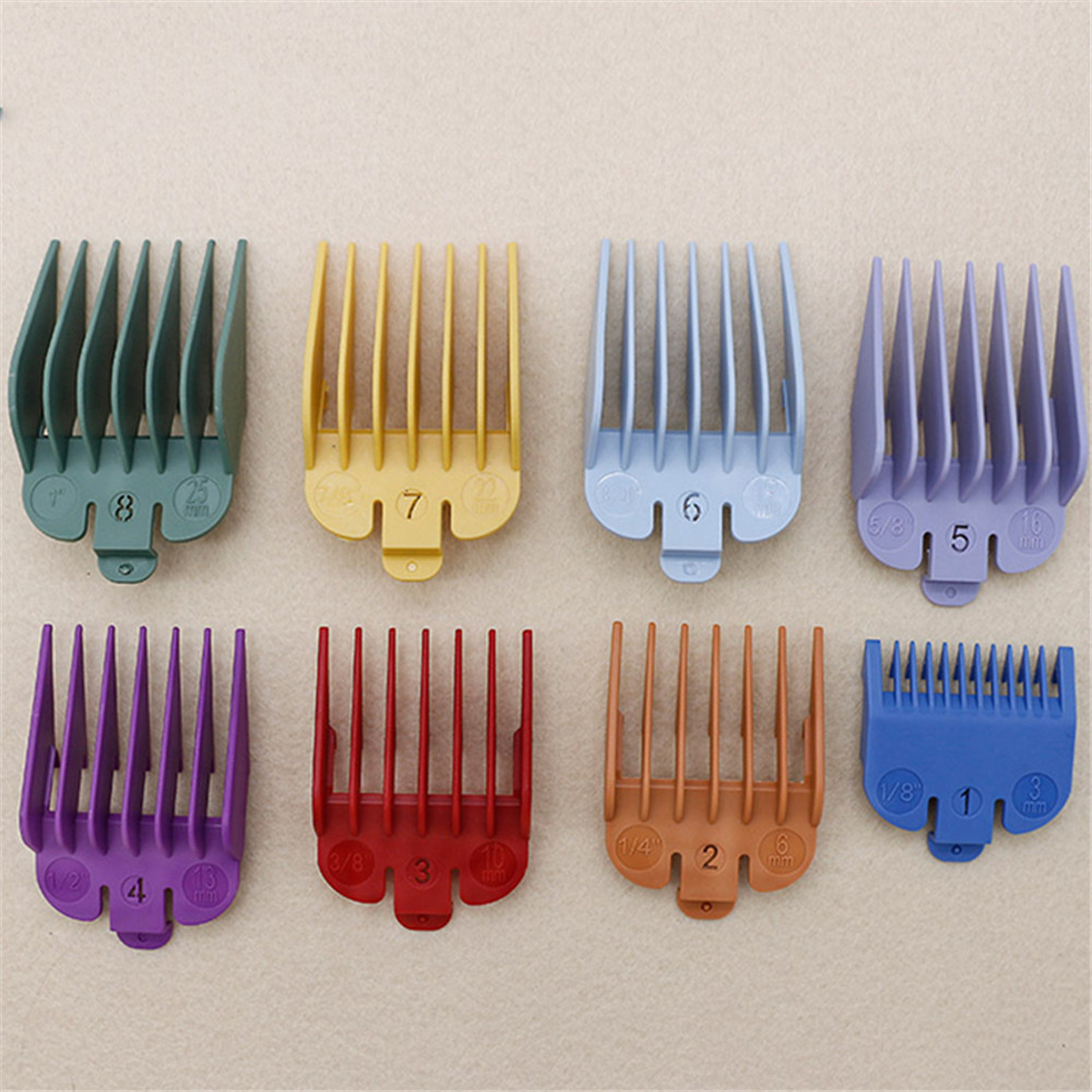 8pcs-Colorful-Limit-Comb-Set-Attachment-Tool-For-WHAL-Electric-Hair-Clipper-Cut-1402953-3