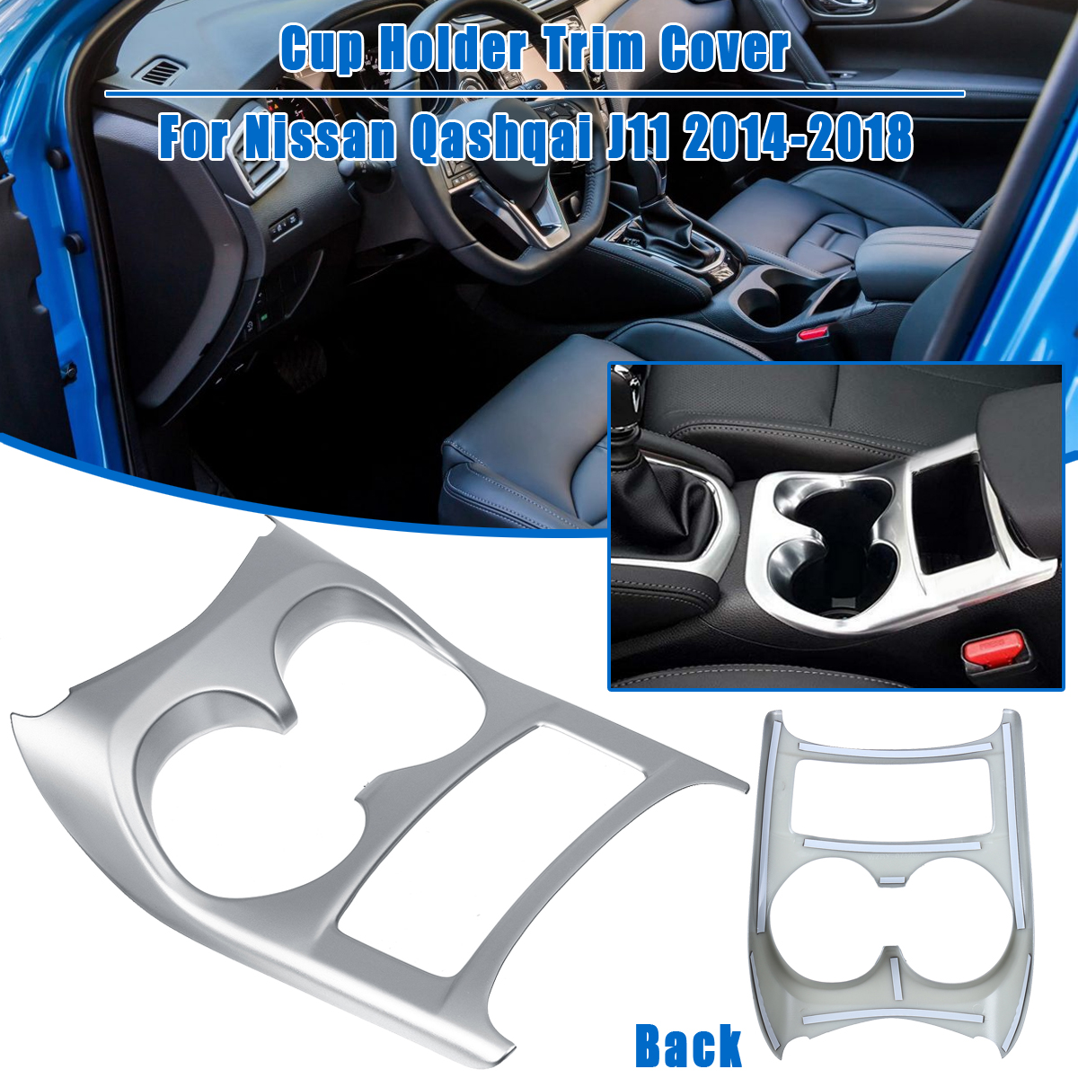 Car-Bottle-Cup-Holder-Cover-Chrome-Interior-Trim-Molding-For-Nissan-Qashqai-J11-2014-2018-1575668-1