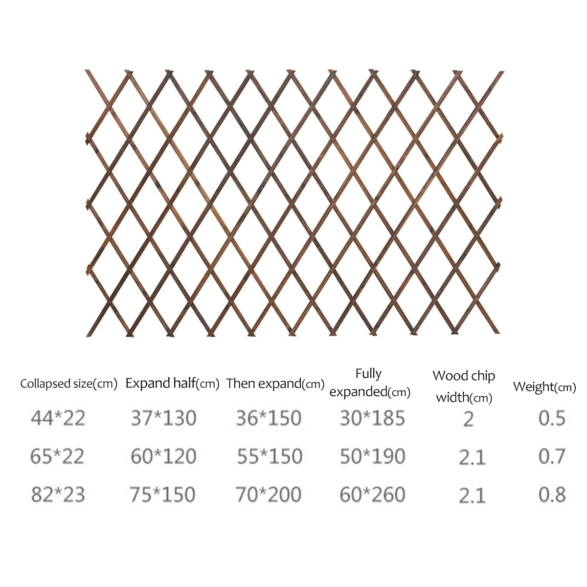 Carbonized-Antiseptic-Wooden-Fence-Plant-Climb-Trellis-Support-Decorations-Garden-1652861-6