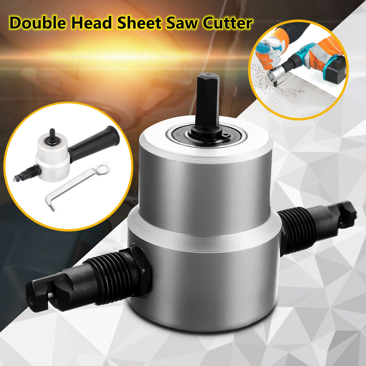 Double-Head-Sheet-Metal-Nibbler-Cutter-Holder-Tool-Power-Drill-Attachment-1145021-1