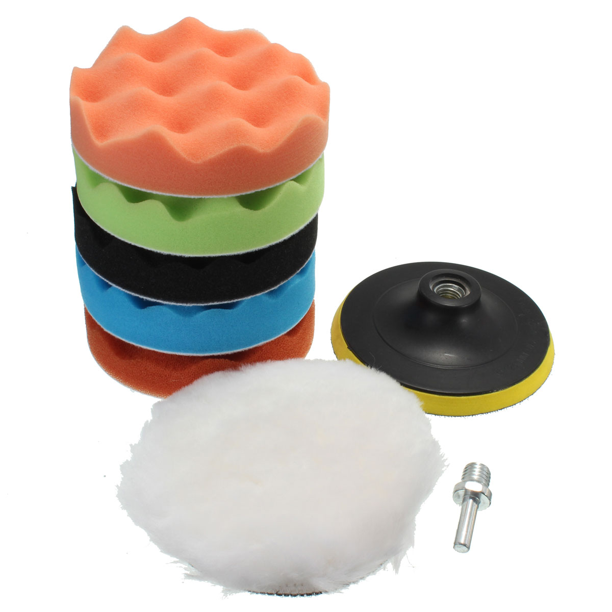 Drillpro-7pcs-3567-Inch-Sponge-Polishing-Waxing-Buffing-Pads-Kit-for-Car-polisher-1017974-8