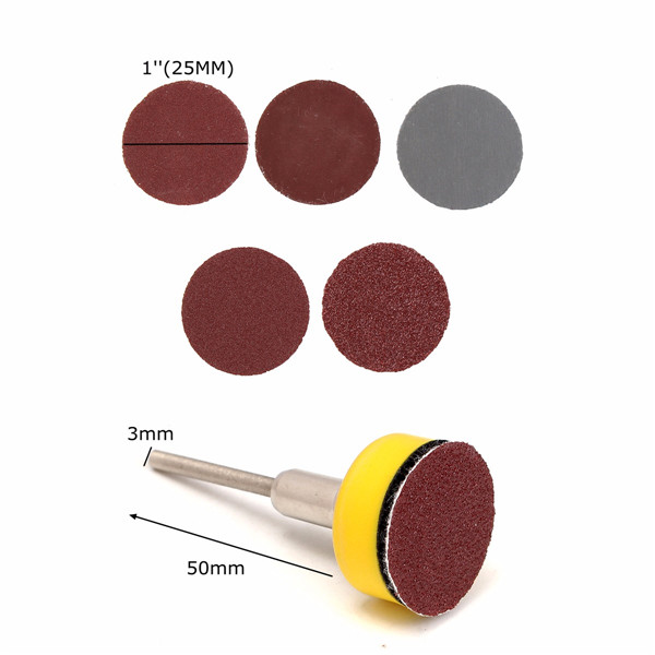 Effetool-BG0355-100pcs-25mm-100-3000-Grit-Sand-Paper-with-Hook-and-Loop-Backer-Pad-Sandpaper-1101732-1