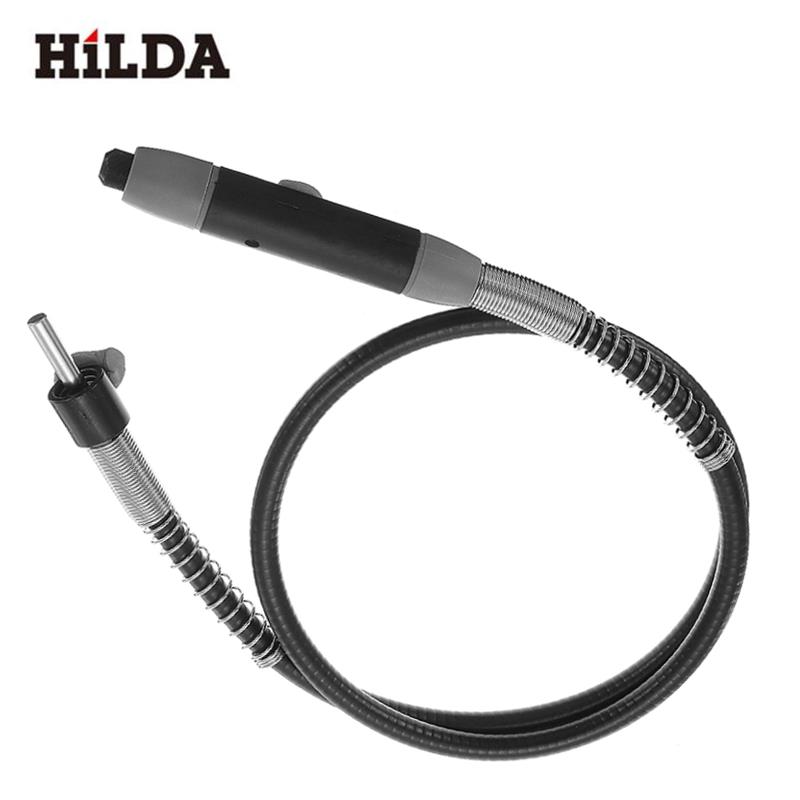 HILDA-6mm-Shank-100cm-Length-Electric-Drill-Flexible-Shaft-with-6pcs-Brass-Collets-for-Rotary-Tool-1171264-2