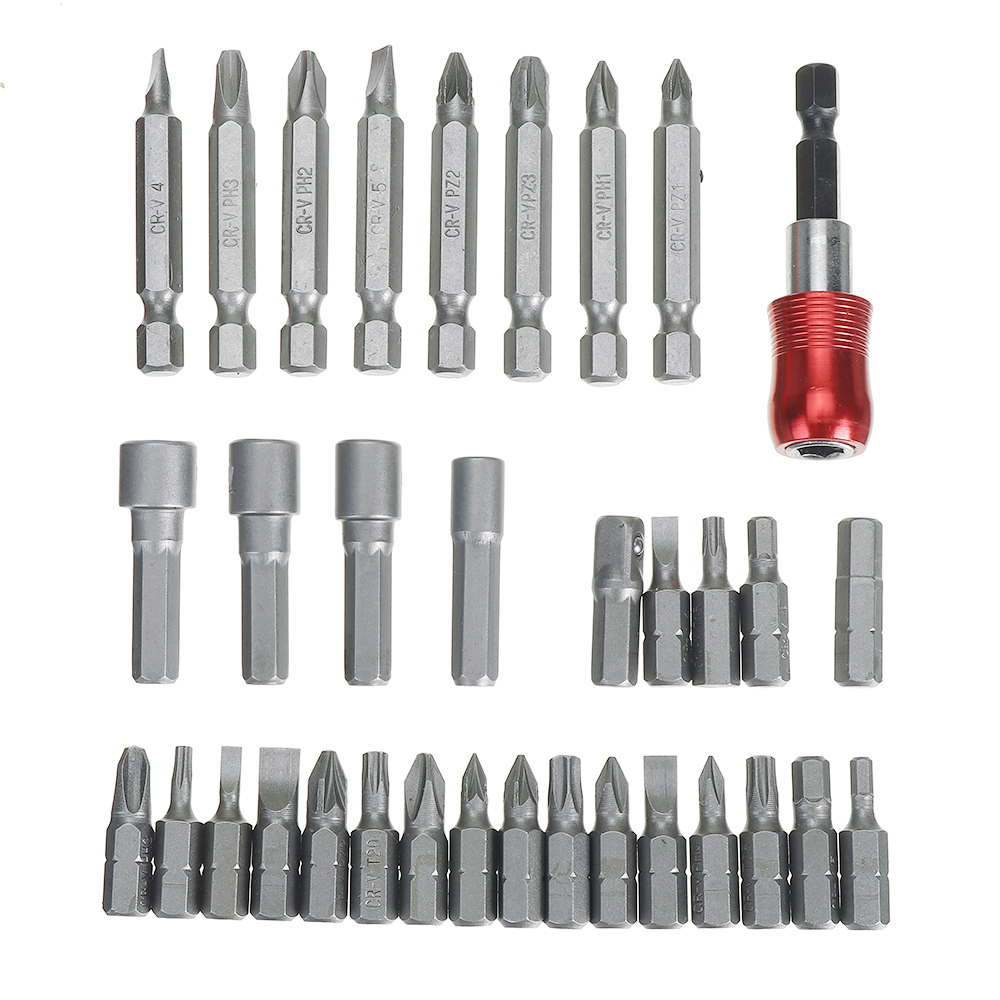 Hi-Spec-34Pcs-635mm-Shank-Multi-function-Combination-Chromium-Vanadium-Screwdriver-Sleeve-Set-1803377-4