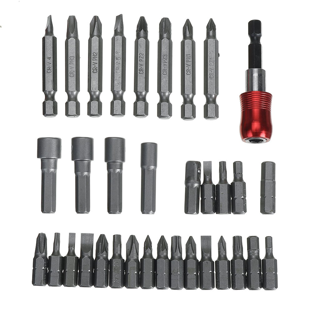 Hi-Spec-34Pcs-635mm-Shank-Multi-function-Combination-Chromium-Vanadium-Screwdriver-Sleeve-Set-1925367-3