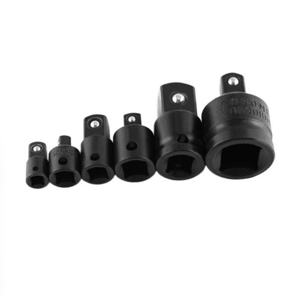 Hi-Spec-6Pcs-14-12-38-34-Socket-Wrench-Hand-Wrench-Tool-Set-Impact-Socket-Adaptor-Reducer-Adapter-Ra-1801202-4