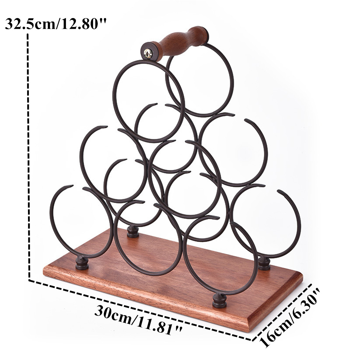 Iron-6-Bottles-Rack-Shelf-Storage-Holder-Organizer-Stand-Display-Tabletop-1603955-3