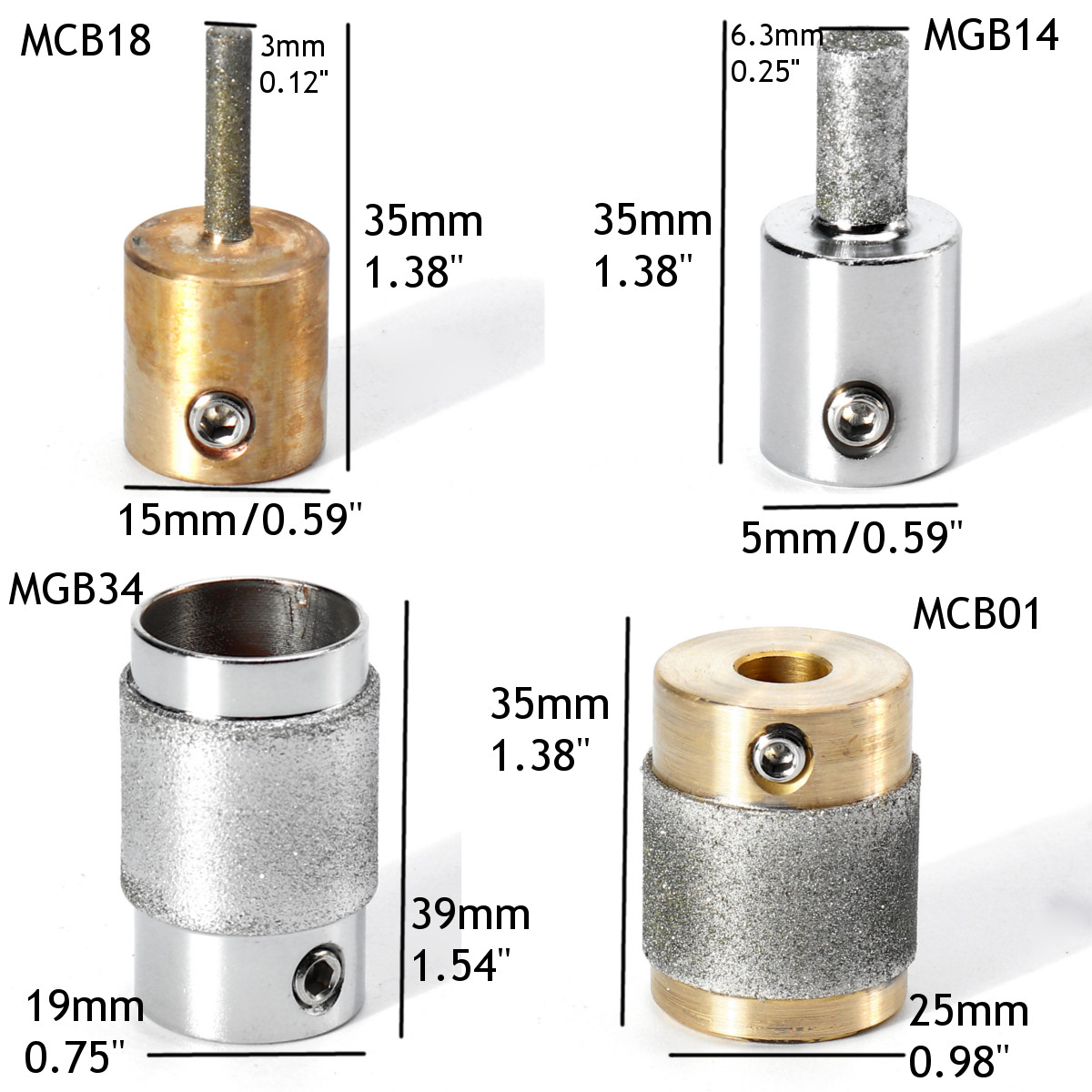 MCB01-MGB34-MCB18-MGB14-Grinder-Wheels-Stained-Glass-Grinding-Head-Bit-For-Glass-Stone-1630186-1