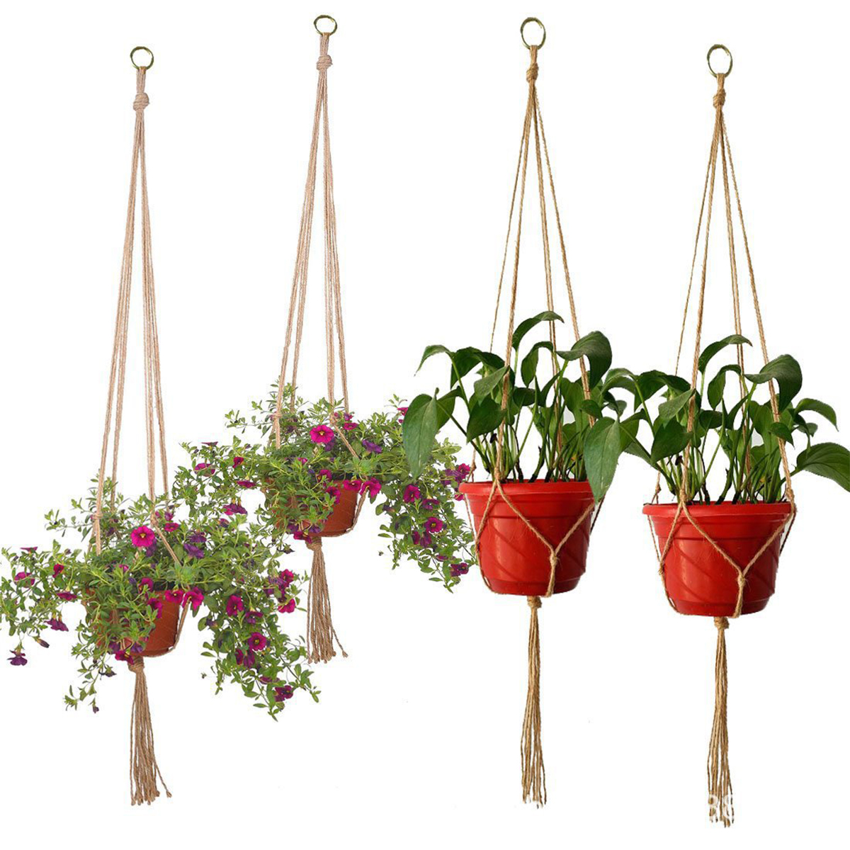 Pot-Holder-Macrame-Plant-Hanger-Hanging-Planter-Basket-Braided-Rope-Garden-Art-1747612-6