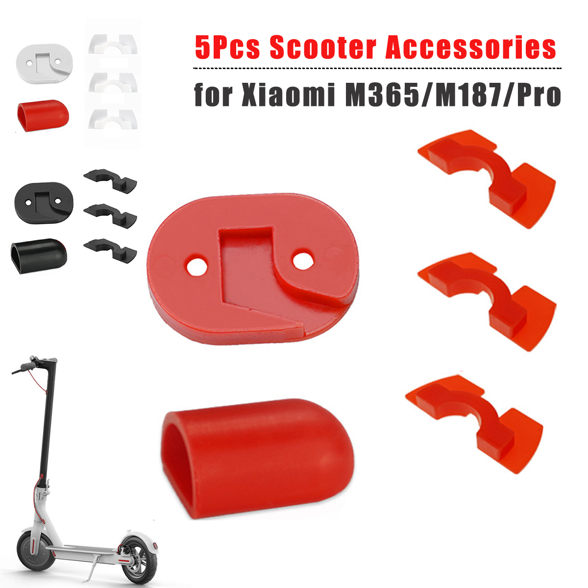 Scooter-Replacement-Accessories-for-M365M187Pro-Tailight-Pad-Fastener-Cap-Damping-1582761-1