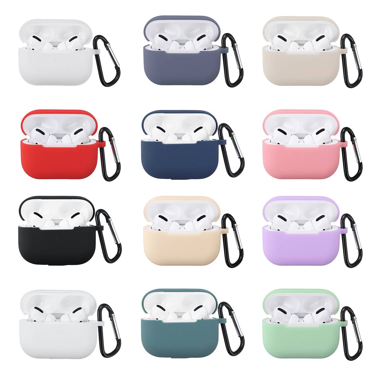 1PCS-Colorful-Soft-Silicone-Protective-Earphone-Storage-Cover-Case-with-Buckle-For-AirPods-Pro-1653049-6