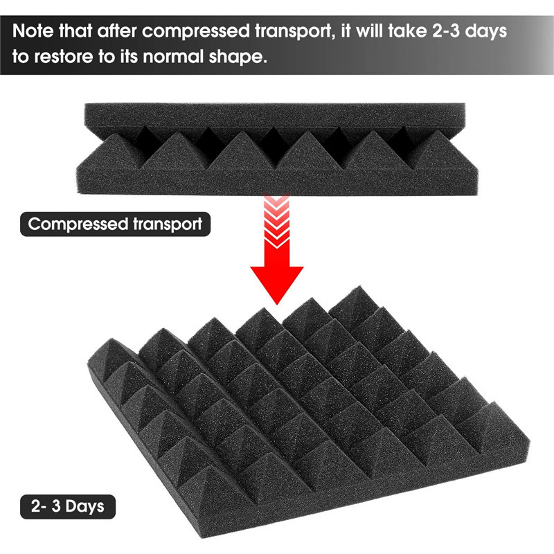 6PCS-30305cm-Sound-absorbing-Cotton-Foam-Soundproof-Cotton-Shed-Wall-Muffler-Sponge-1936693-4