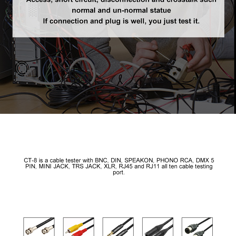 Alctron-CT-8-Professional-Multi-purpose-Audio-Cable-Tester-Line-Test-Instrument-Engineering-Wiring-S-1780846-3