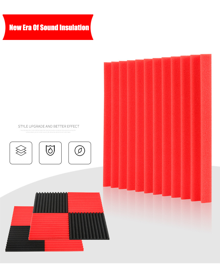 Bakeey-12-Pcs-Soundproof-Foam-Panels-Noise-Reduction-Flame-Retardant-Acoustic-Panels-Tiles-303025CM--1789140-1