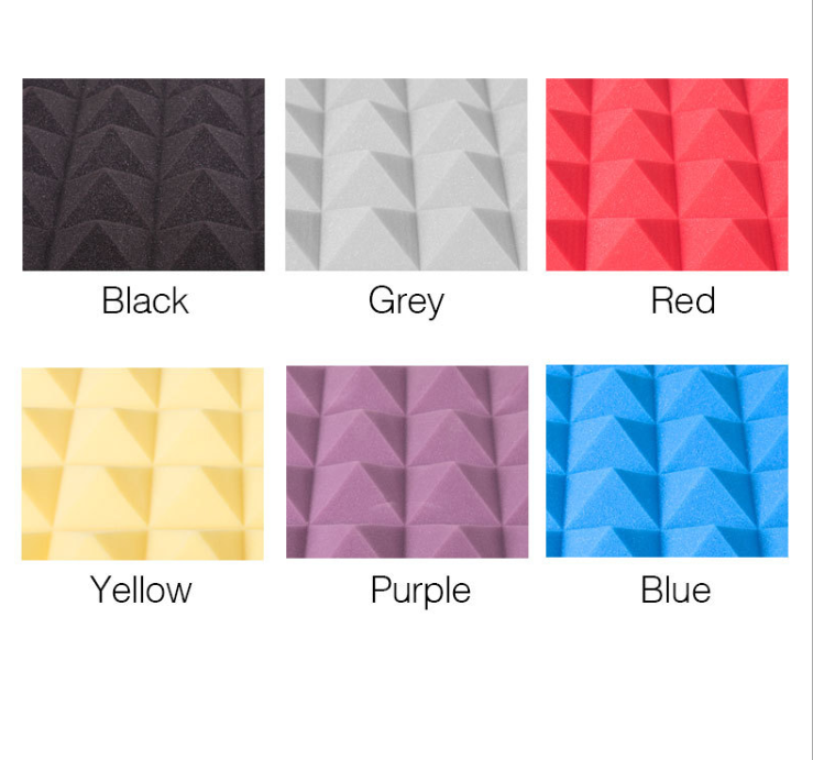 Bakeey-30305cm-12PCS-Sound-absorbing-Cotton-Foam-Soundproof-Cotton-Shed-Wall-Muffler-Sponge-1831796-1