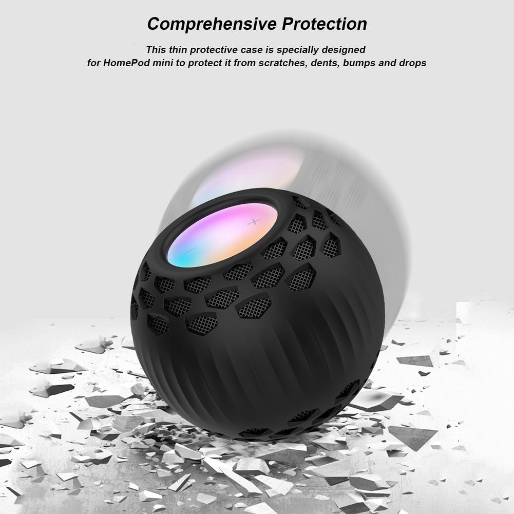 Bakeey-Mini-Silicone-Case-Protective-Skin-Cover-for-HomePod-Mini-Non-slip-Speaker-Mountaineering-Sil-1902343-4