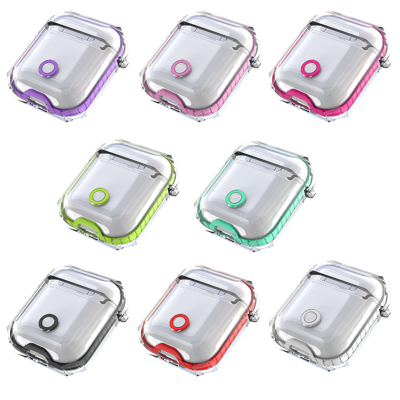 Bakeey-Transparent-Soft-TPU-Shockproof-Non-slip-Earphone-Storage-Case-for-Apple-Airpods-1--Apple-Air-1606188-8